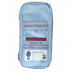 Bruce Bolt PREMIUM PRO BADER Series Long Cuff Batting Gloves: Baby Blue -Baseball Sale Shop 1