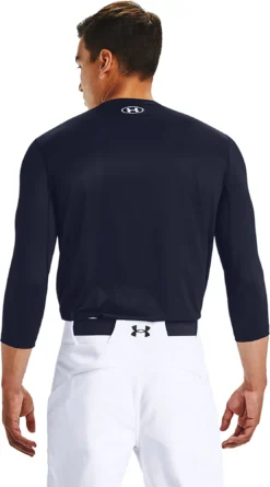 Under Armour Iso-Chill 3/4 Sleeve Shirt -Baseball Sale Shop 1356800 Navy MODBCK
