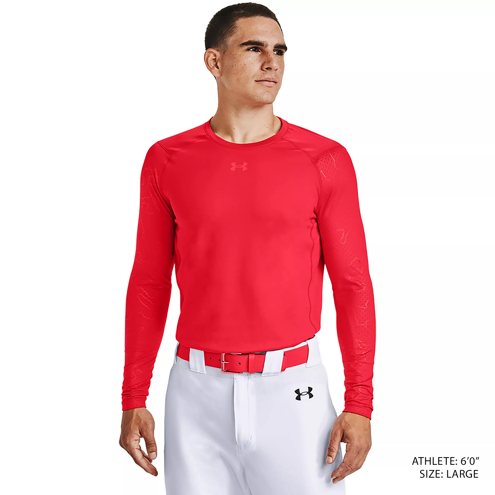Under Armour Men's Baseball ColdGear® Long Sleeve Shirt 2 Under Armour Men's Baseball ColdGear® Long Sleeve Shirt - Image 2