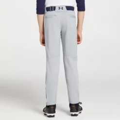 Under Armour Boys' Gameday Vanish Piped Baseball Pants -Baseball Sale Shop 1367357 BaseballGreyNavy MODBCK