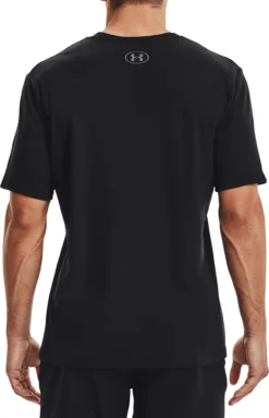 Under Armour Men's Baseball Plate Short Sleeve T-Shirt -Baseball Sale Shop 1371033 001 BlackWhite MODBCK