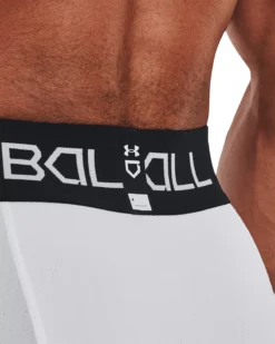 Under Armour Men's Utility Armour Print 3/4 Sliding Pants -Baseball Sale Shop 1373981 100 WhiteHaloGray MODDET