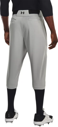 Under Armour Men's Utility Knicker Baseball Pants -Baseball Sale Shop 1375654 075 BaseballGrey MODBCK