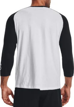 Under Armour Men's Classic 3/4 Sleeve T-Shirt 6 Under Armour Men's Classic 3/4 Sleeve T-Shirt -Baseball Sale Shop 1375657 001 WhiteBlack MODBCK