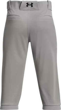 Under Armour Boys' Utility Knicker Baseball Pants -Baseball Sale Shop 1375659 BaseballGray BCK