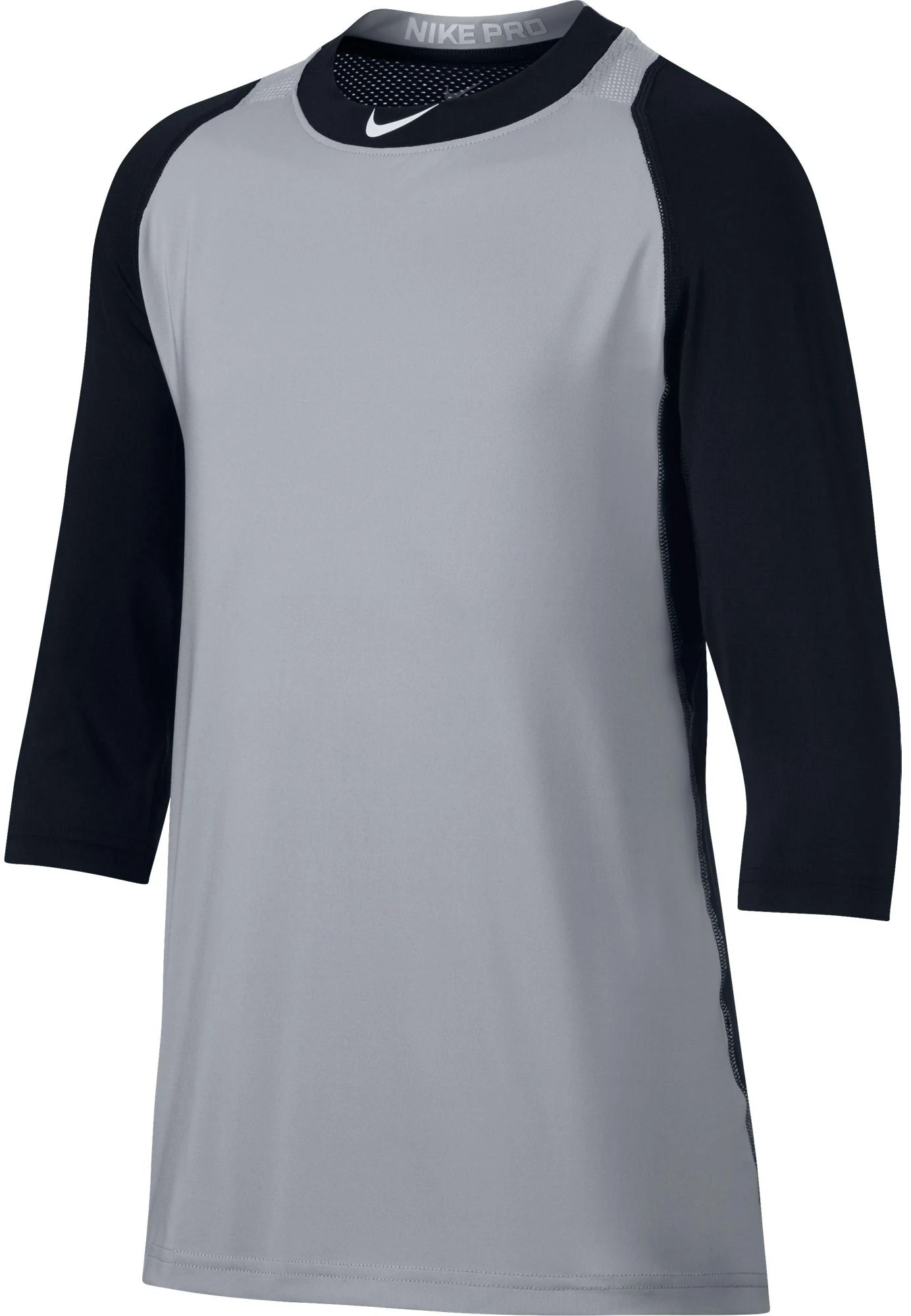 Nike Boys' Pro Cool Reglan ¾-Sleeve Baseball Shirt 1 Nike Boys' Pro Cool Reglan ¾-Sleeve Baseball Shirt
