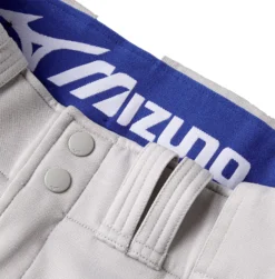 Mizuno Men's MVP Pro Short Length Baseball Pants -Baseball Sale Shop 350596 9191 Grey DET alt3