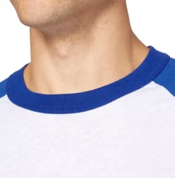 Adidas Adult Triple Stripe ¾ Sleeve Baseball Practice Shirt -Baseball Sale Shop BBA00104 SurfTheWeb DET alt1