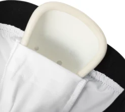 Adidas Boys' Triple Stripe Sliding Shorts W/ Cup -Baseball Sale Shop BBA12021 White DET alt2