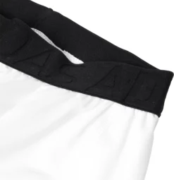Adidas Boys' Triple Stripe Sliding Shorts W/ Cup -Baseball Sale Shop BBA12021 White DET alt3