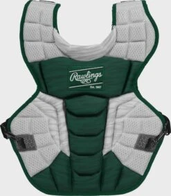 Rawlings Youth Dark Green/White VELO 2.0 Catcher's Gear Box Set: CSV2Y-DG / W -Baseball Sale Shop CPV2N W DG 1