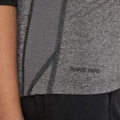 Nike Boys' Baseball Pro Cool Raglan Tee -Baseball Sale Shop CT2682 066 BlackGrey DET