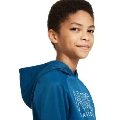 Nike Boys Therma-FIT Baseball Hoodie -Baseball Sale Shop DC8387 476 CourtBlue DET
