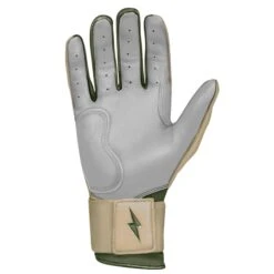 Bruce Bolt Premium Pro Military Series Long Cuff Batting Gloves: Beige -Baseball Sale Shop IMG 0883