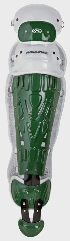 Rawlings Youth Dark Green/White VELO 2.0 Catcher's Gear Box Set: CSV2Y-DG / W -Baseball Sale Shop LGVEL DG W 1