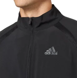 Adidas Men's Triple Stripe Long Sleeve Baseball Jacket 8 Adidas Men's Triple Stripe Long Sleeve Baseball Jacket -Baseball Sale Shop MBA13006Z Black DET