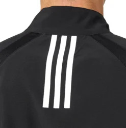 Adidas Men's Triple Stripe Long Sleeve Baseball Jacket 11 Adidas Men's Triple Stripe Long Sleeve Baseball Jacket -Baseball Sale Shop MBA13006Z Black DET alt3