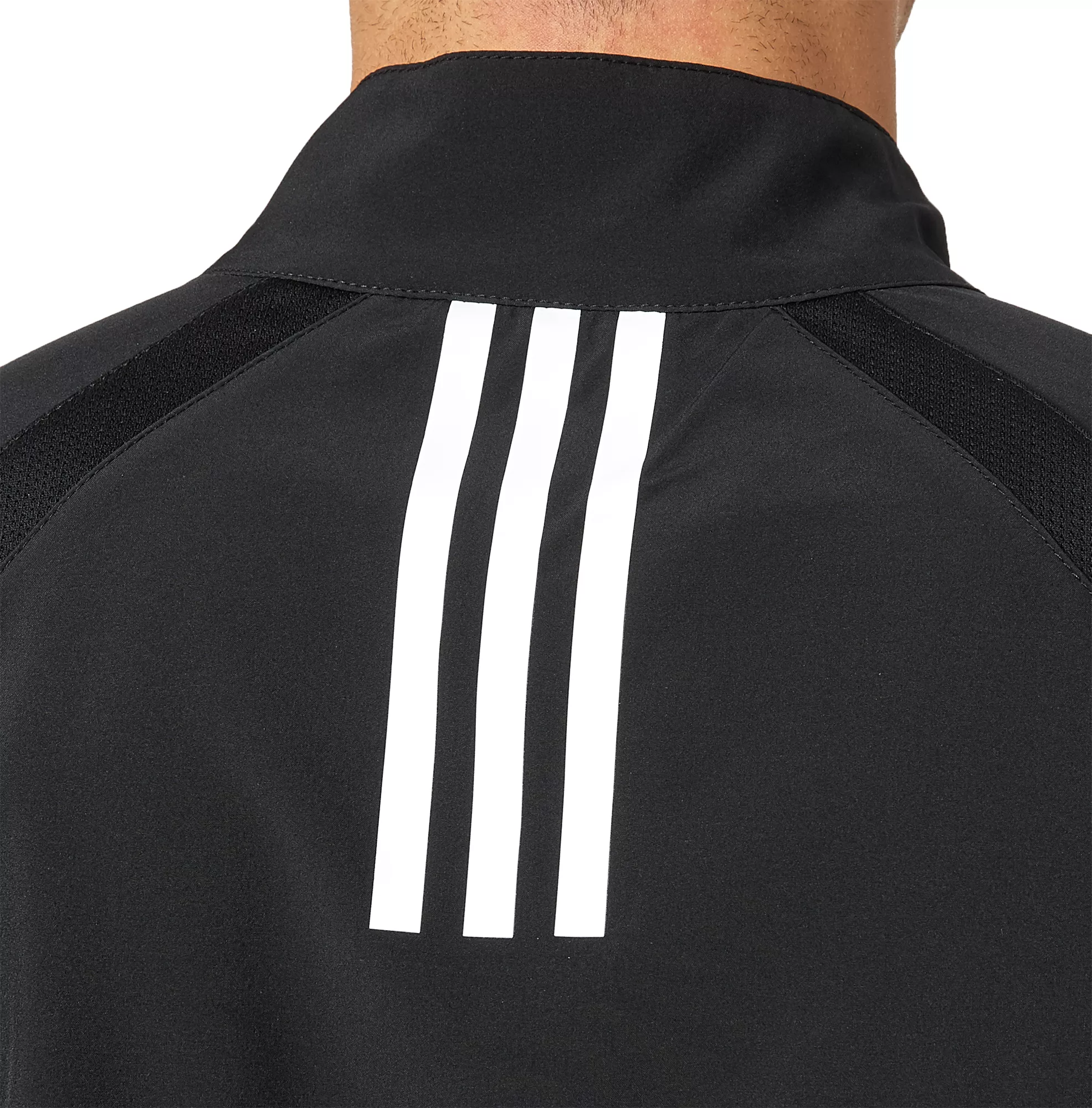 Adidas Men's Triple Stripe Long Sleeve Baseball Jacket 6 Adidas Men's Triple Stripe Long Sleeve Baseball Jacket - Image 6