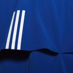 Adidas Men's Triple Stripe Short Sleeve Batting Jacket -Baseball Sale Shop MBA13011 BlueSurf DET alt2