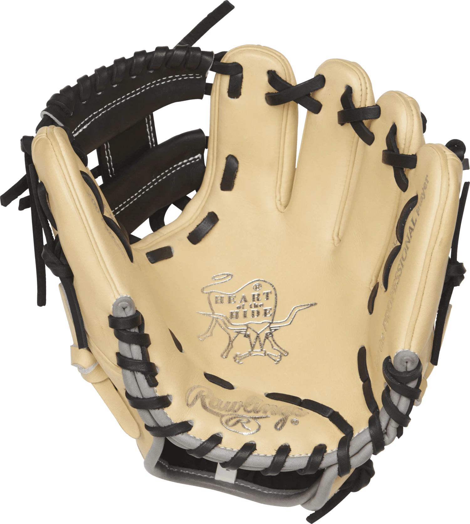 Rawlings Heart Of The Hide 9.5" Training Glove: PRO200TR-2C 4 Rawlings Heart Of The Hide 9.5" Training Glove: PRO200TR-2C - Image 4