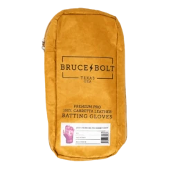 Bruce Bolt PREMIUM PRO Short Cuff Batting Gloves: Red 15 Bruce Bolt PREMIUM PRO Short Cuff Batting Gloves: Red -Baseball Sale Shop SC REDG BAG