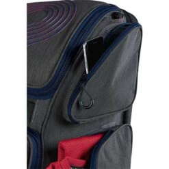 DeMarini Special Ops Front Line Wheeled Roller Bag: WB57109 15 DeMarini Special Ops Front Line Wheeled Roller Bag: WB57109 -Baseball Sale Shop SidePocketView