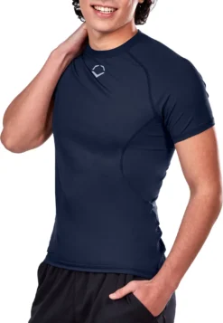 EvoShield Men's Cooling Short Sleeve T-Shirt -Baseball Sale Shop WB60140 022XL Navy MODSDE