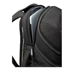Wilson A2000 Players Backpack Bat Bag: WTA2000 -Baseball Sale Shop WTA20BPBL 4 Wilson A2000 Backpack Black Silver Laptop.png.cq5dam.web .1200.1200