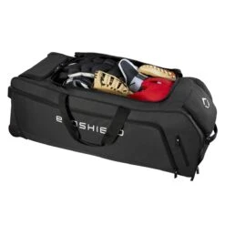 Evoshield Stone Wall Wheeled Bag (Multiple Colors): WTV9400 -Baseball Sale Shop WTV9400BL 4 Evoshield Stonewall Wheeled Bag Interior.png.cq5dam.web .1200.1200