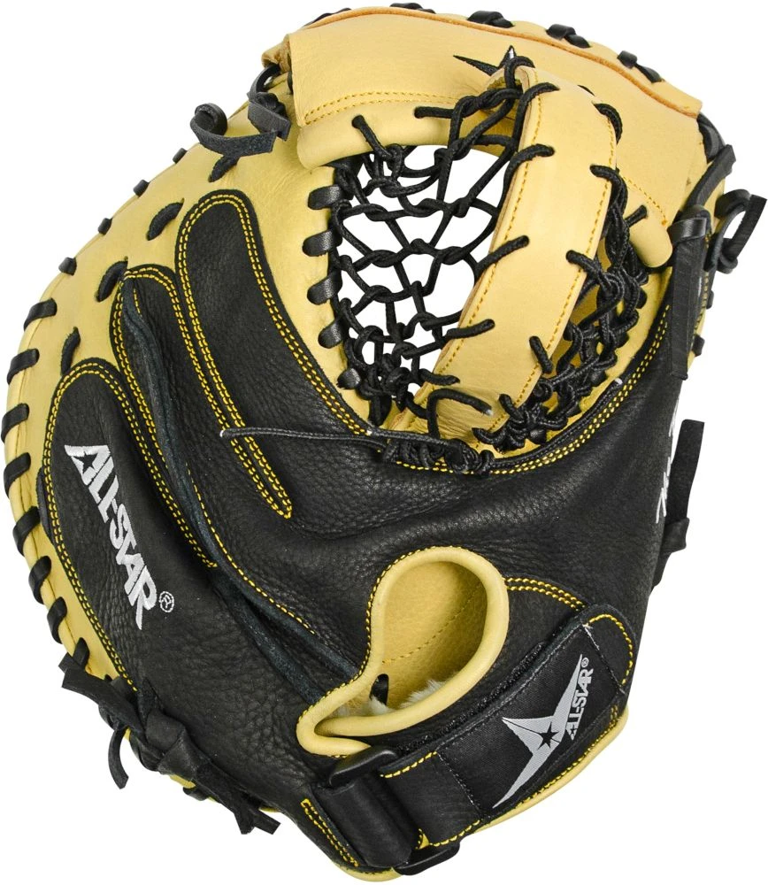 35 Inch All-Star The Keyhole Adult Baseball Training Catcher's Mitt CM4000TM 1 35 Inch All-Star The Keyhole Adult Baseball Training Catcher's Mitt CM4000TM
