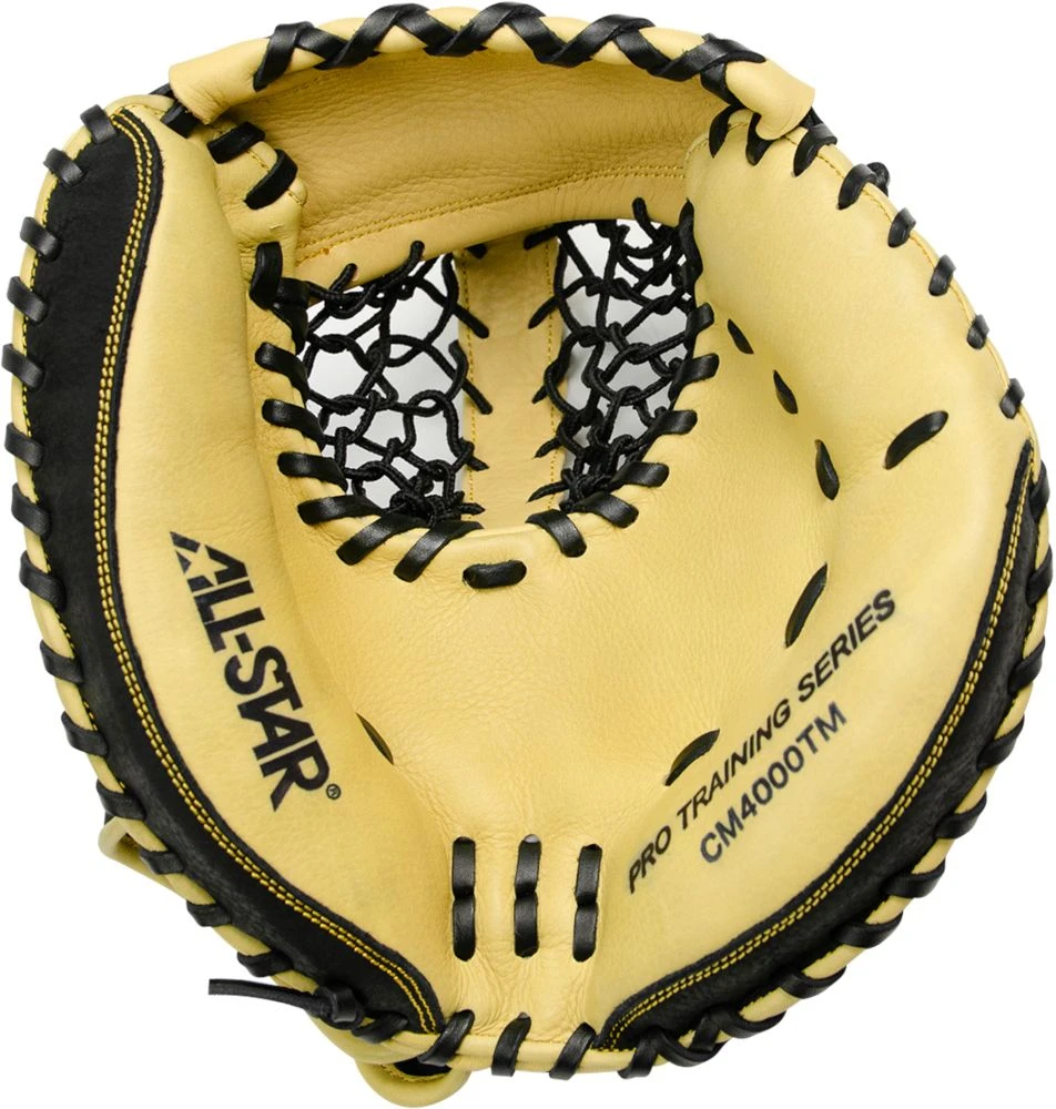 35 Inch All-Star The Keyhole Adult Baseball Training Catcher's Mitt CM4000TM 2 35 Inch All-Star The Keyhole Adult Baseball Training Catcher's Mitt CM4000TM - Image 2