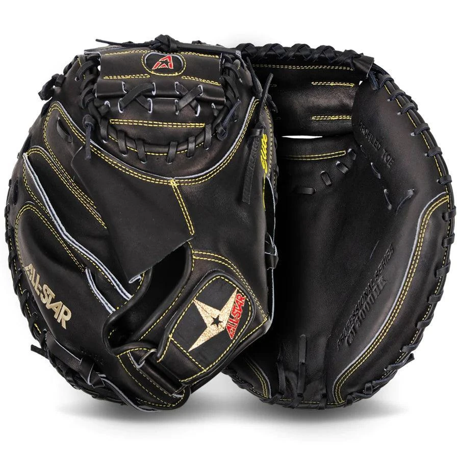 All-Star Pro Elite 35" Baseball Catcher's Mitt: CM3000BK 3 All-Star Pro Elite 35" Baseball Catcher's Mitt: CM3000BK - Image 3