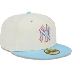 Men's New York Yankees New Era Cream/Light Blue Spring Color Two-Tone 59FIFTY Fitted Hat -Baseball Sale Shop light blue new york yankees spring color two tone 59fifty fitted hat ss5 p 5000246pv 3u nqesdfsgyyrph4hoth6gv znaqlt96btxmp2jkbq4u