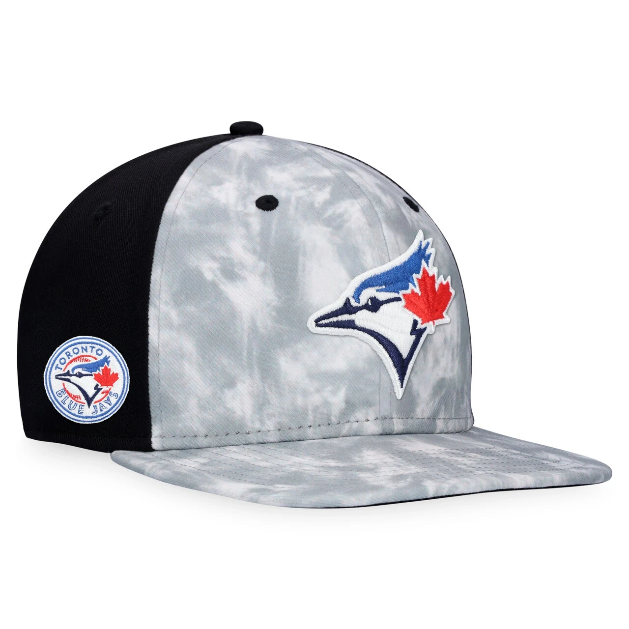 Men's Toronto Blue Jays Majestic Gray Smoke Dye Snapback Hat 3 Men's Toronto Blue Jays Majestic Gray Smoke Dye Snapback Hat - Image 3