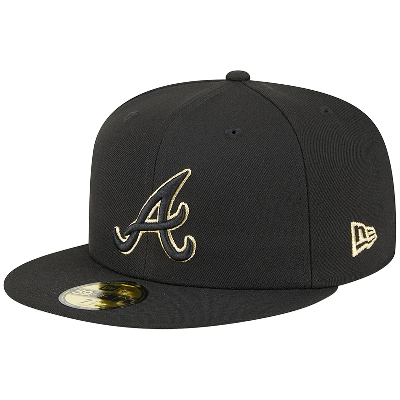Men's Atlanta Braves New Era Black 2023 59FIFTY Day Fitted Hat 3 Men's Atlanta Braves New Era Black 2023 59FIFTY Day Fitted Hat - Image 3