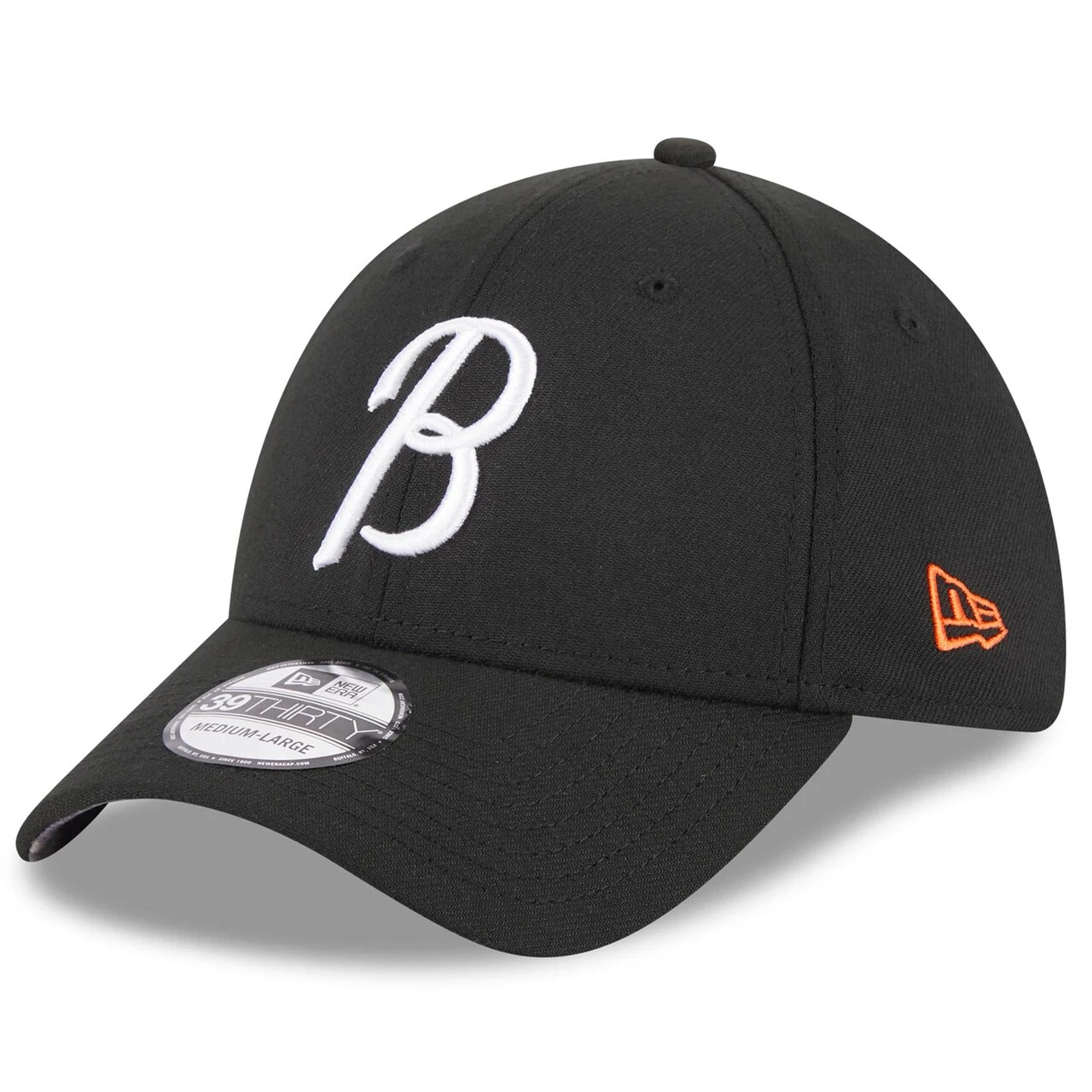 Men's Baltimore Orioles New Era Black 2023 City Connect 39THIRTY Flex Fit Hat 1 Men's Baltimore Orioles New Era Black 2023 City Connect 39THIRTY Flex Fit Hat