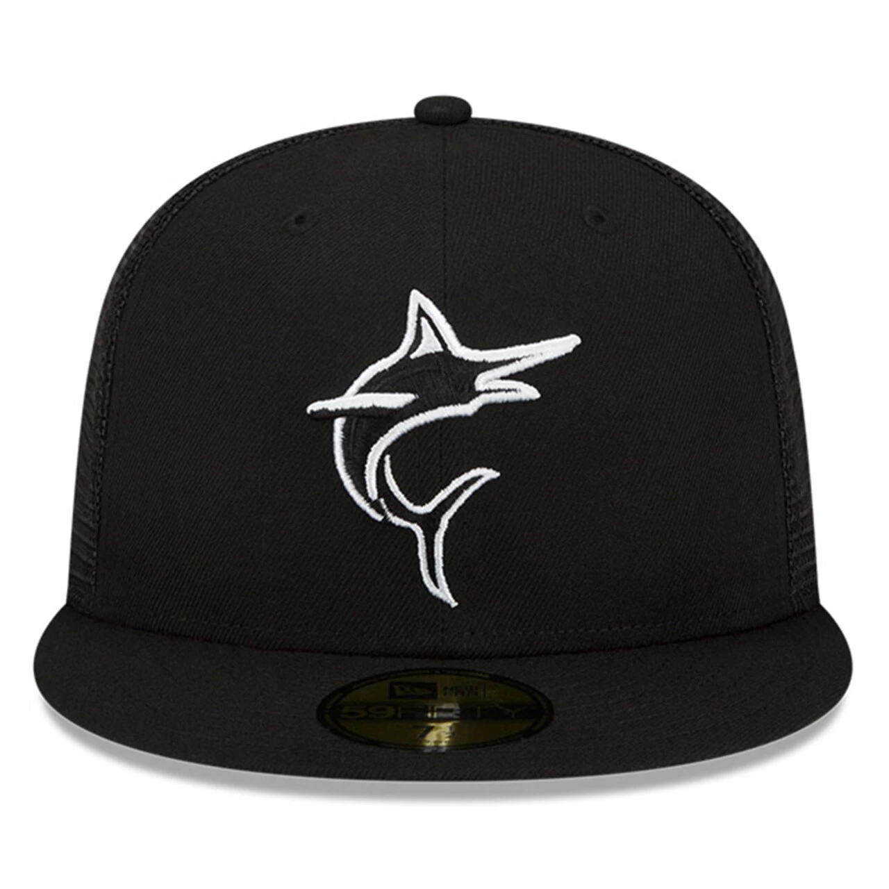 Men's Miami Marlins New Era Black 2023 Batting Practice 59FIFTY Fitted Hat 2 Men's Miami Marlins New Era Black 2023 Batting Practice 59FIFTY Fitted Hat - Image 2