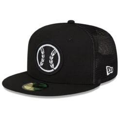 Men's Milwaukee Brewers New Era Black 2023 Batting Practice 59FIFTY Fitted Hat
