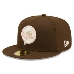 Men's New York Yankees New Era Brown Primary Logo Pink Undervisor 59FIFTY Fitted Hat -Baseball Sale Shop mens new era brown new york yankees primary logo pink undervisor 59fifty fitted hat ss5 p 4937000pv 3u bejwyl7vakndxfgotottv pdjnnuaw3vliwep8twtl