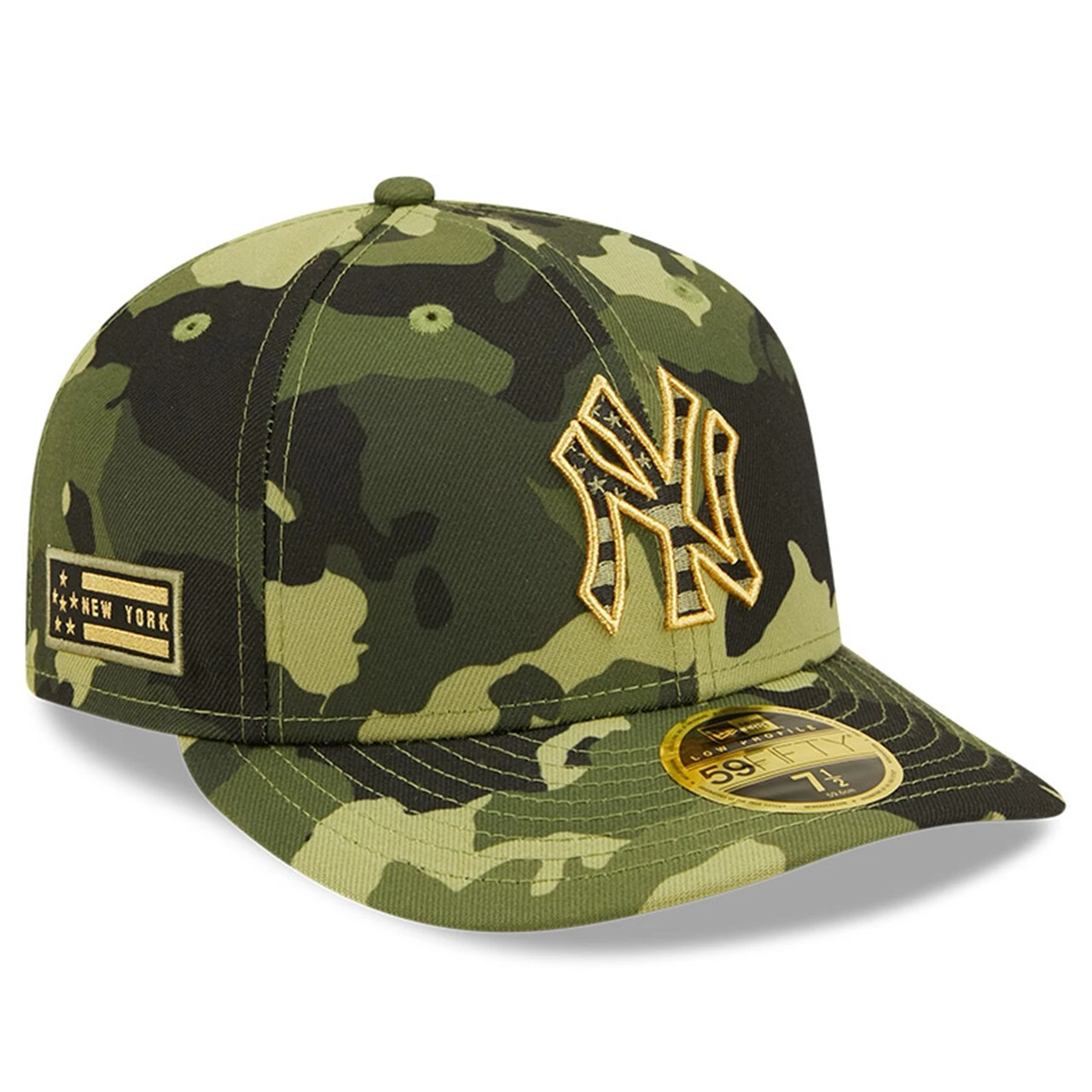 Men's New York Yankees New Era Camo 2022 Armed Forces Day On-Field Low Profile 59FIFTY 1 Men's New York Yankees New Era Camo 2022 Armed Forces Day On-Field Low Profile 59FIFTY