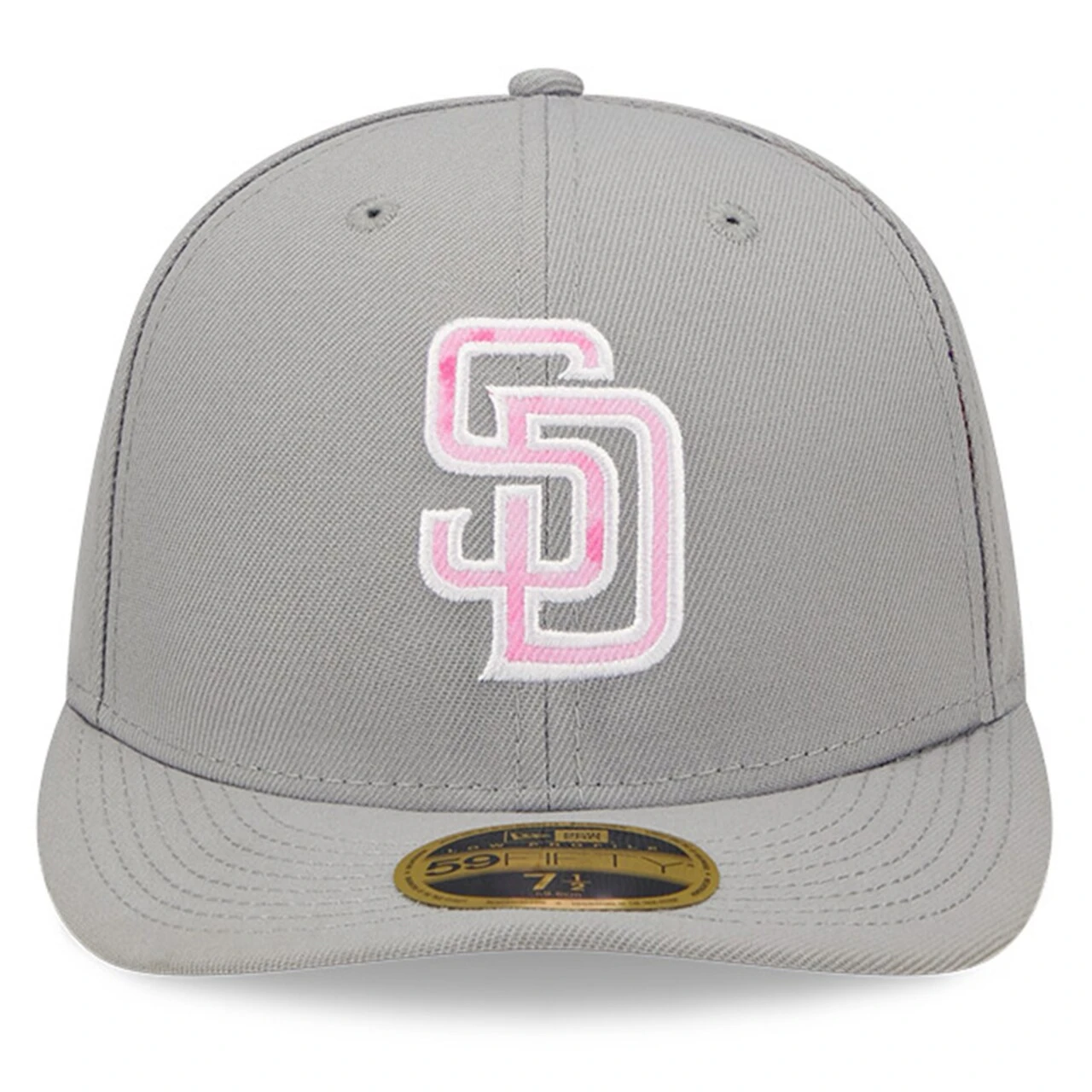 Men's San Diego Padres New Era Gray 2022 Mother's Day On-Field Low Profile 59FIFTY Fitted Hat 2 Men's San Diego Padres New Era Gray 2022 Mother's Day On-Field Low Profile 59FIFTY Fitted Hat - Image 2
