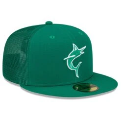 Men's Miami Marlins New Era Green 2022 St. Patrick's Day 59FIFTY Fitted Hat -Baseball Sale Shop mens new era green miami marlins 2022 st patricks day 59fifty fitted hat pi4418000 altimages ff 4418203 296ac5af0589f1faae7balt3 full