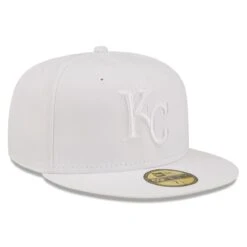 Men's Kansas City Royals New Era White On White 59FIFTY Fitted Hat 6 Men's Kansas City Royals New Era White On White 59FIFTY Fitted Hat -Baseball Sale Shop mens new era kansas city royals white on white 59fifty fitted hat pi4731000 altimages ff 4731065 4feebcdac14fcb330d8aalt3 full