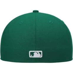 Men's Seattle Mariners New Era Kelly Green White Logo 59FIFTY Fitted Hat -Baseball Sale Shop mens new era kelly green seattle mariners white logo 59fifty fitted hat pi4708000 altimages ff 4708055 484317c971bc426309f9alt4 full