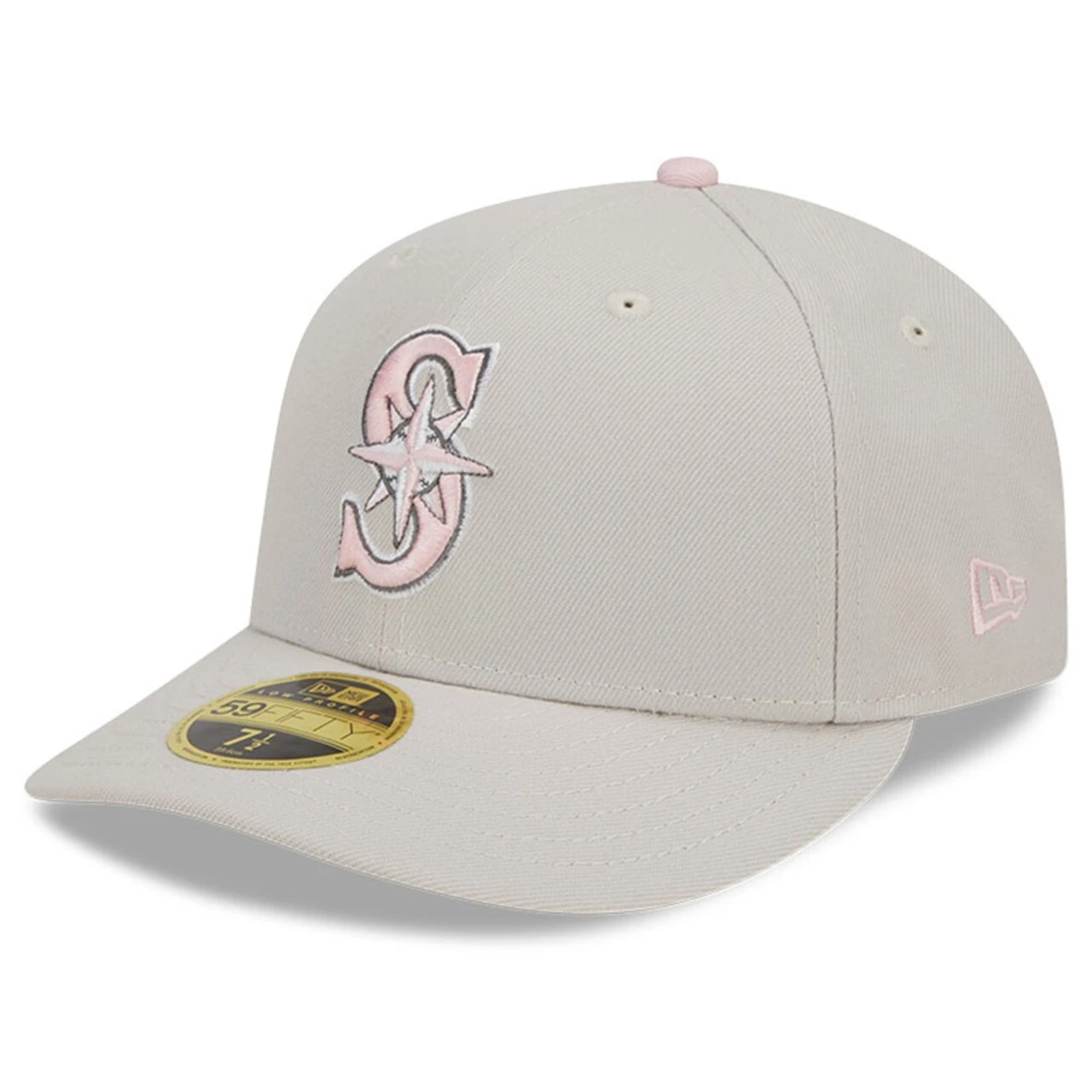 Men's Seattle Mariners New Era Khaki 2023 Mother's Day Low Profile 59FIFTY Fitted Hat 3 Men's Seattle Mariners New Era Khaki 2023 Mother's Day Low Profile 59FIFTY Fitted Hat - Image 3