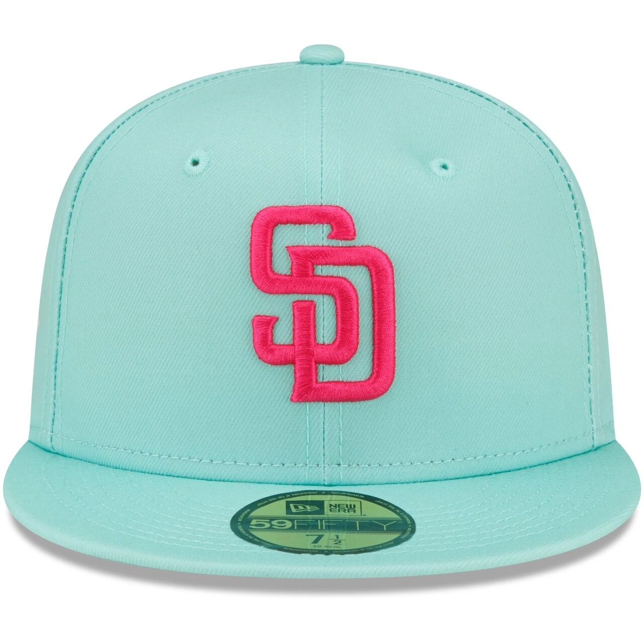 Men's San Diego Padres New Era Mint 2022 City Connect 59FIFTY Fitted Hat 2 Men's San Diego Padres New Era Mint 2022 City Connect 59FIFTY Fitted Hat - Image 2