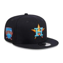 Men's Houston Astros New Era Navy 2023 MLB Father's Day 9FIFTY Snapback Hat