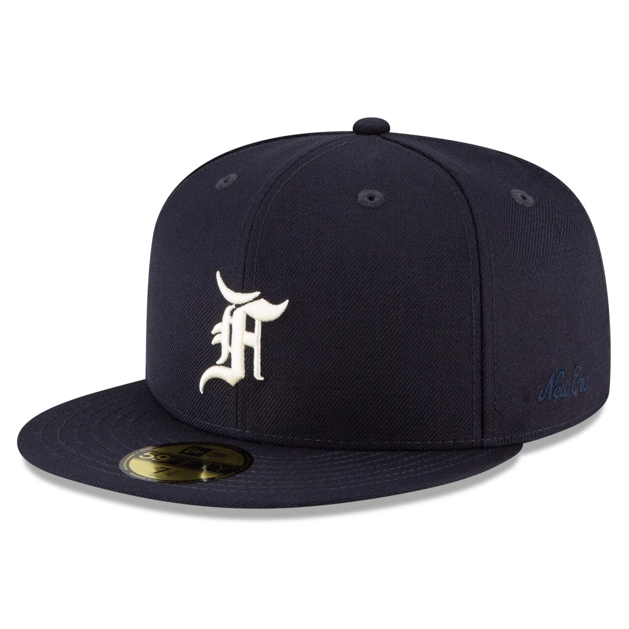 Men's MLB New Era Navy Fear Of God Essentials 59FIFTY Fitted Hat 1 Men's MLB New Era Navy Fear Of God Essentials 59FIFTY Fitted Hat