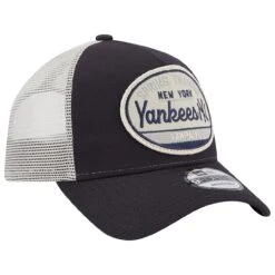 Men's New York Yankees New Era Navy 2023 Spring Training Patch A-Frame Trucker 9FORTY Snapback Hat -Baseball Sale Shop mens new era navy new york yankees 2023 spring training patch a frame trucker 9forty snapback hat ss5 p 4993695pv 3u 5vasefwjy3qjpeygtfoqv szi9nx6bfoqcslbr2aie