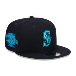 Men's Seattle Mariners New Era Navy 2023 MLB Father's Day 9FIFTY Snapback Hat